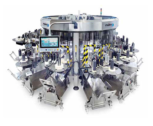 MAK 7 Self-adhesive labeller for high production speeds